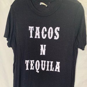 Tacos N Tequila Black Shirt